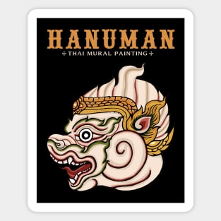 Hanuman Thai Mural Painting Magnet